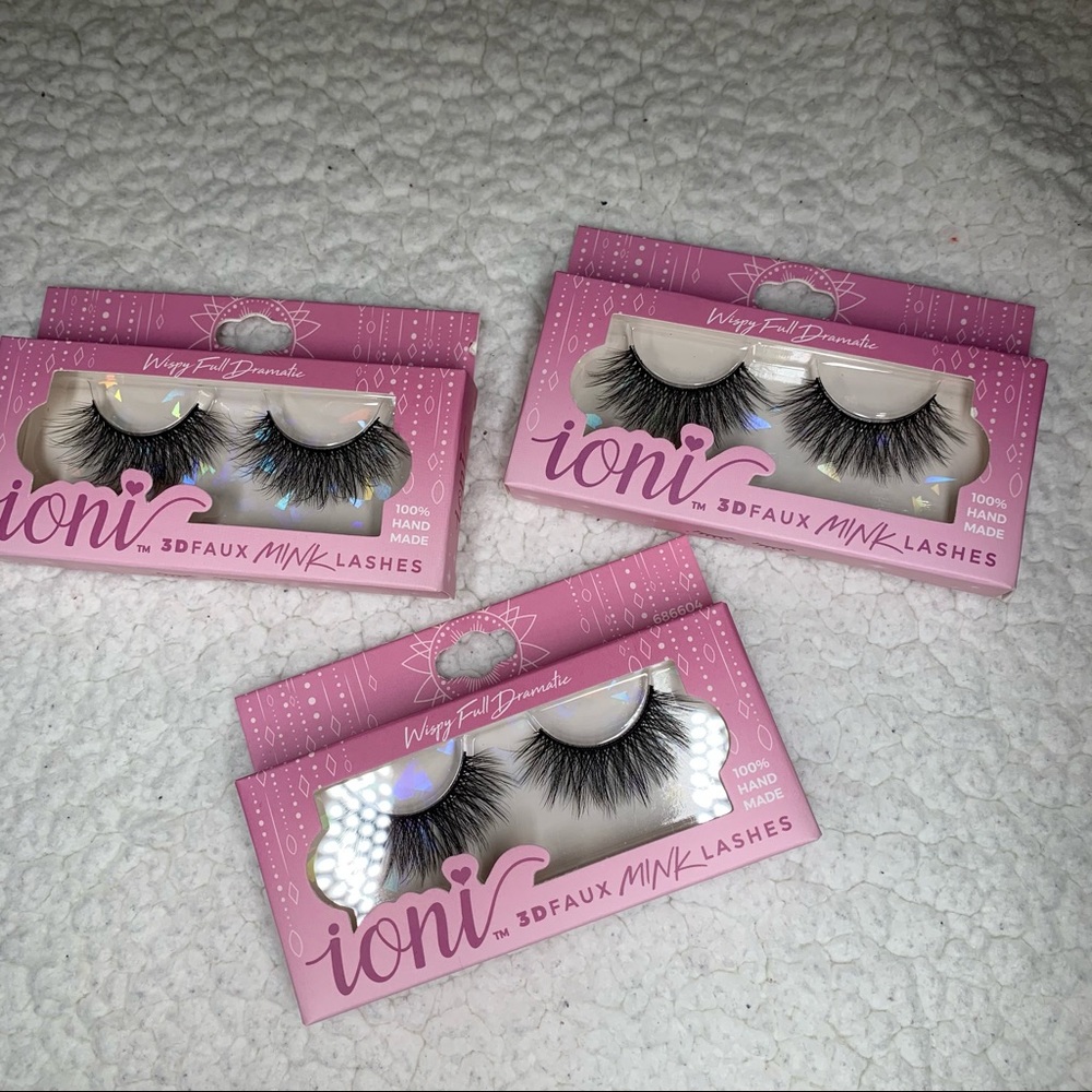 Ioni 3D Faux Mink Lashes wispy full dramatic